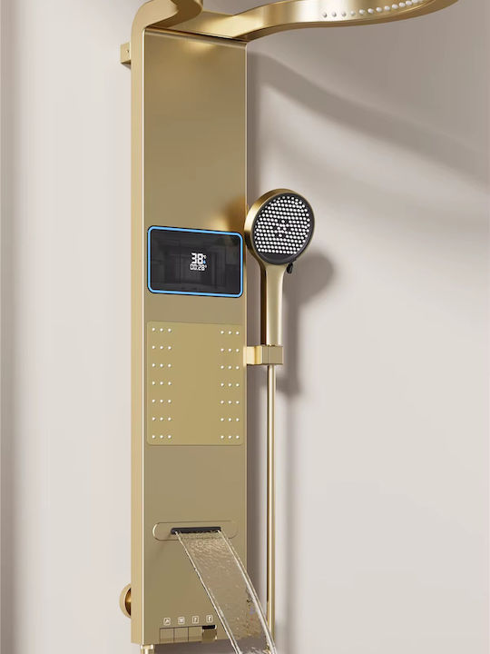 Naron Hydro Massage Column 113cm Gold