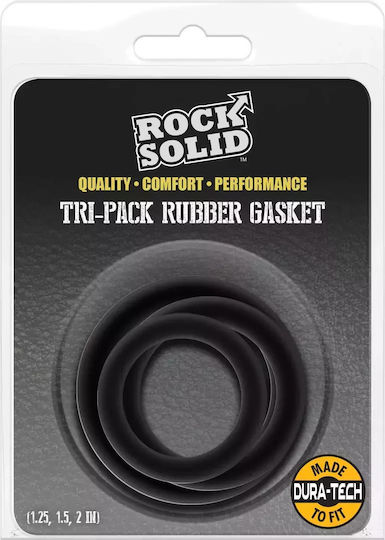 Doc Johnson Triple Pack Thin Rubber Erection Rings