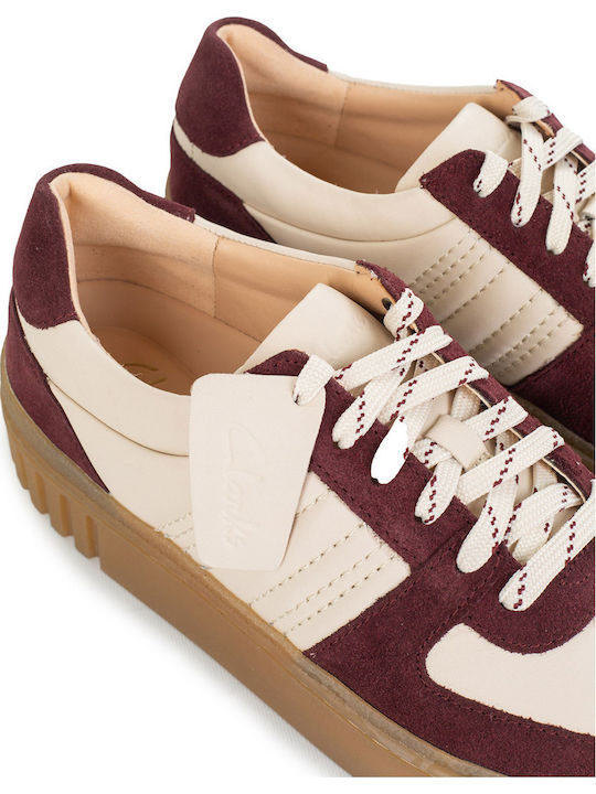 Mayhill Chunky Sneakers Ecru-burgundy