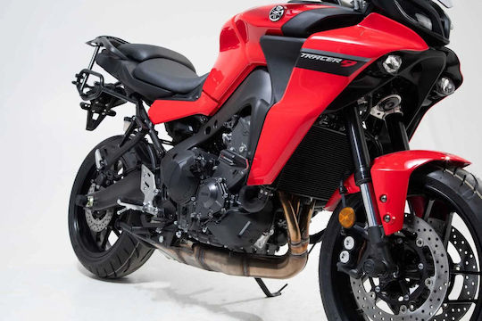 SW-Motech Motorcycle Frame Protectors Yamaha MT-09 Black