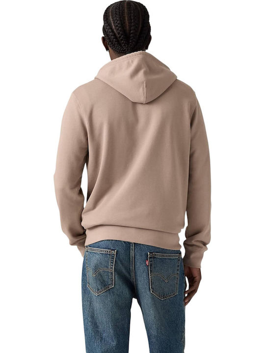 Original Sweatshirt with Hood Beige