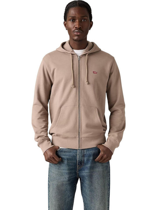 Original Sweatshirt with Hood Beige
