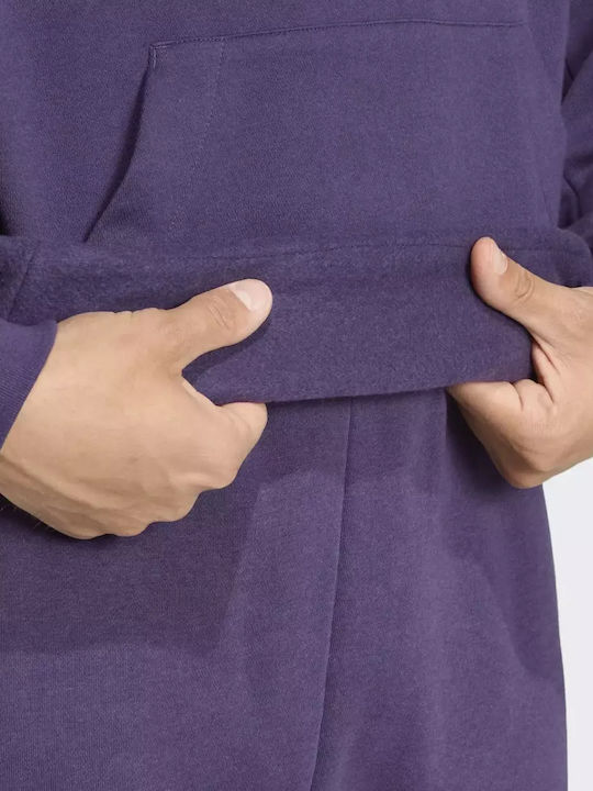 Essentials Φούτερ με Κουκούλα Purple/black