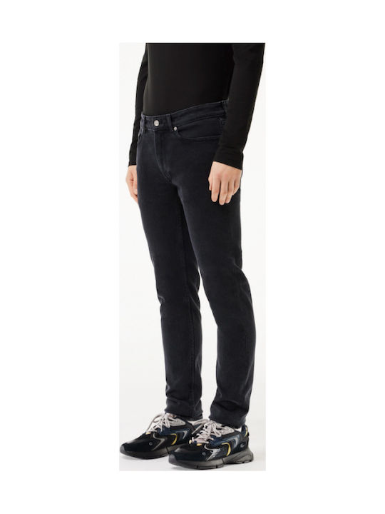 Men's Jeans Pants Elastic with Slim Fit Black