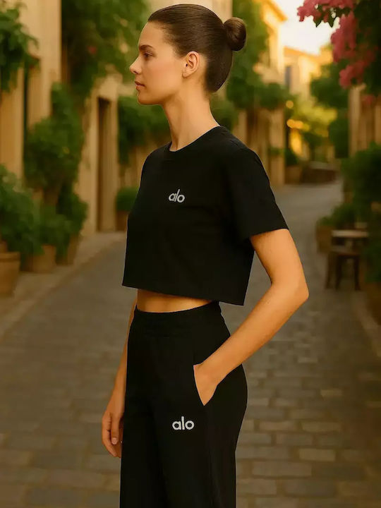 Damen Jogginghosen Schwarz