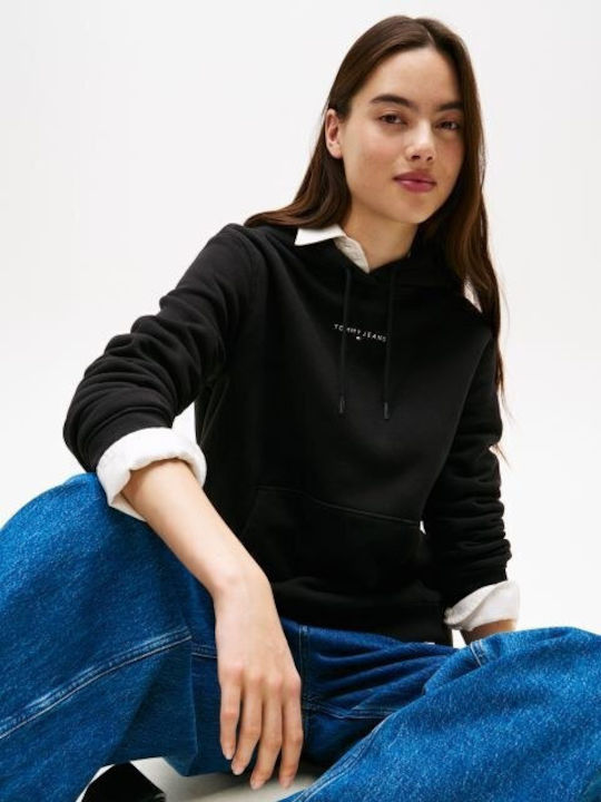 Tommy Hilfiger Sweatshirt Black with Hood