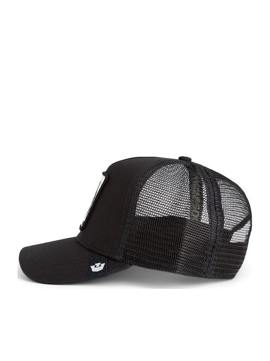Καπέλο Jockey Panther Trucker Πάνθηρας Μαύρος Goorin Bros