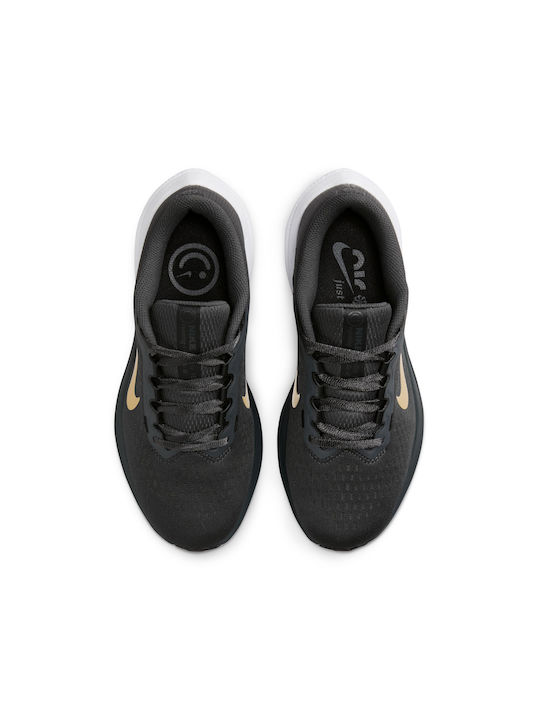 Winflo 10 Damen Sportschuhe Laufen Schwarz