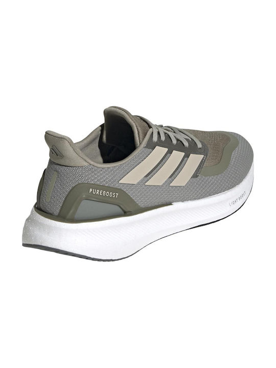 Pureboost 5 Ανδρικά Αθλητικά Παπούτσια Running Καφέ