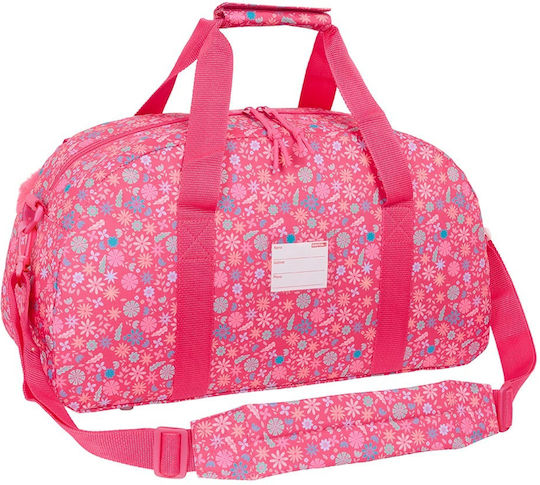 Safta Reisetasche Rosa Stoff
