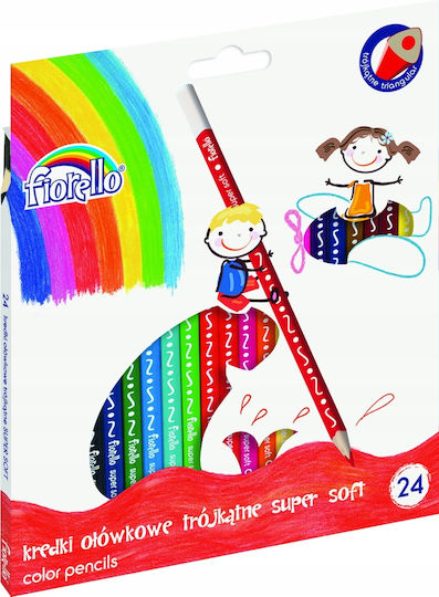 Fiorello Set de creioane colorate 24buc Pachet de 1 ambalaje