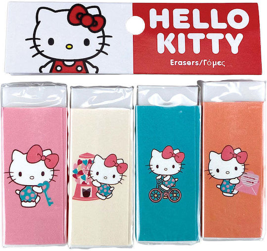 Gim Гума Подредба 4 Бройки Hello Kitty Sweetheart