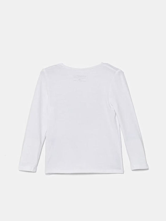 Kinderhemd Langarm Pure White