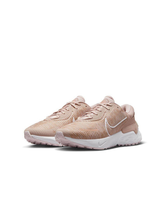 Nike Renew Run 4 Γυναικεία Running Barely Rose / White / Pink Oxford