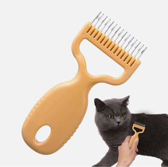 Comb for Short-Haired Dogs for Coat Grooming Copper