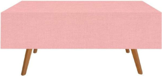 Party Tablecover Paper Pink 180x120cm