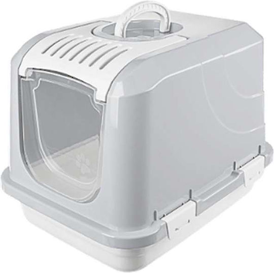Cat Toilet Closed with Filter White L52 x W37 x H38.5cm