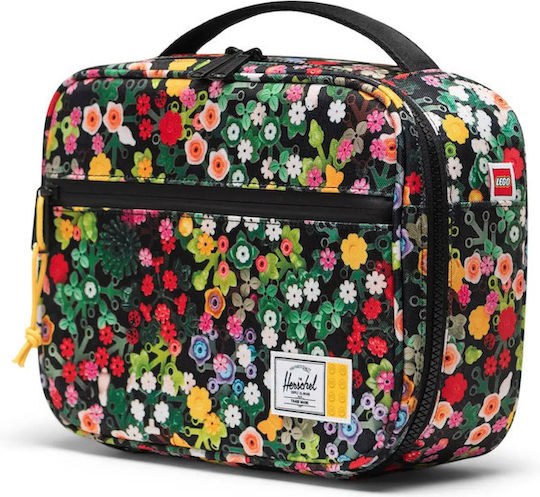 Herschel Πλαστικό Παιδικό Δοχείο Φαγητού 5lt Μαύρο 26 x 20 x 10εκ.
