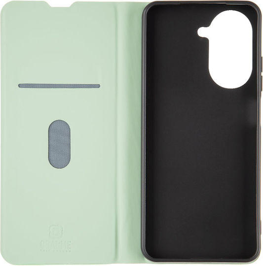 Obal:Me Smoothtouch Задна Корица Кожена Зелена (Redmi A5)