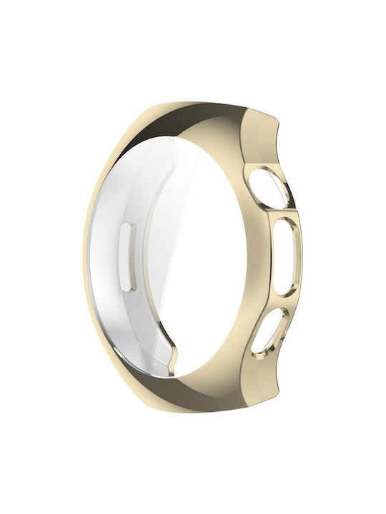 Protecție ceas Carcasă de Silicon în culoarea Auriu pentru Huawei Watch 5 46mm