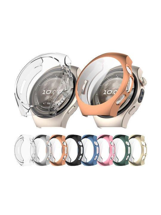 Watch Protection Silicone Case in Rose Gold color for Huawei Watch 5 46mm