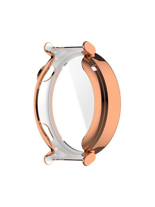 Watch Protection Silicone Case in Rose Gold color for Huawei Watch GT5 41mm