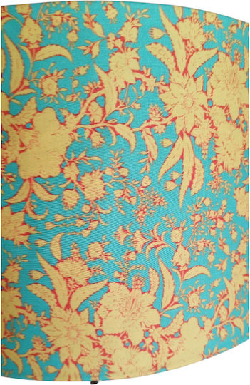 Oxygen Flowers Lustră Portocaliu cu Dulie E27 35x20cm.