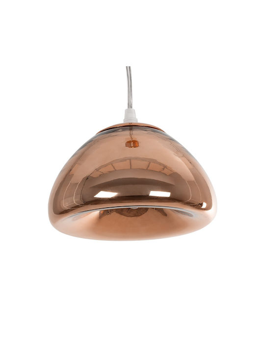 GloboStar Cristin Pendant Light Copper Bell with Socket G4 18x18x13cm
