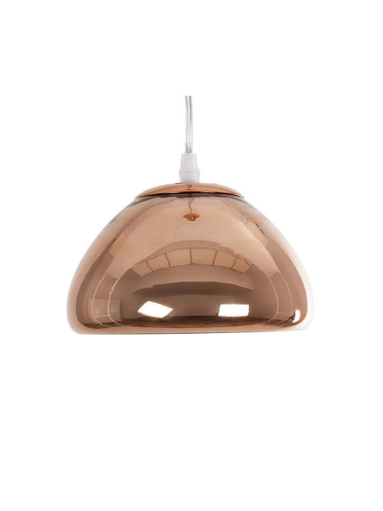 GloboStar Cristin Pendant Light Copper Bell with Socket G4 18x18x13cm