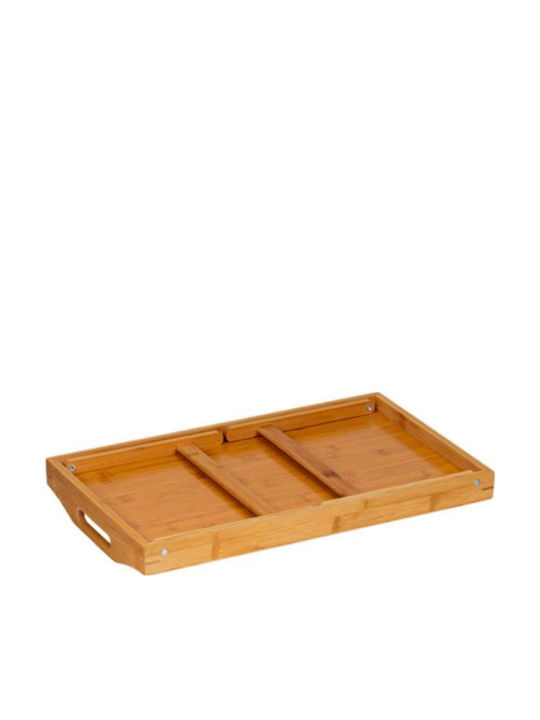 Bamboo Rechteckig Serviertablett aus Bambus 50x30x22cm B391-J012 1Stück
