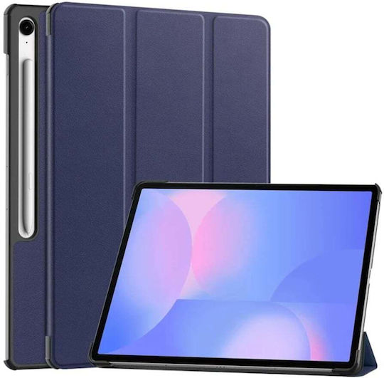 Husă Tabletă Samsung Galaxy Tab S10 FE Plus Skyddar Innovation Stand Multi-unghi Funcție Sleep Wake Foldpro Albastru Set Autocolant