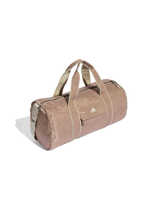 adidas Yoga Duffel Gym Shoulder Bag Brown