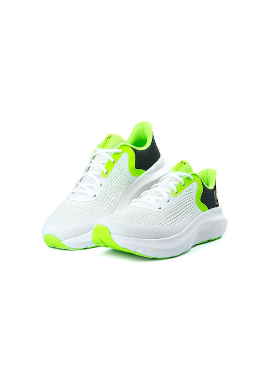 Charged Rogue 5 Sport Shoes Running White / Black / Hyper Green