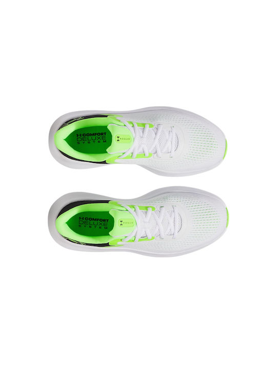 Charged Rogue 5 Sport Shoes Running White / Black / Hyper Green