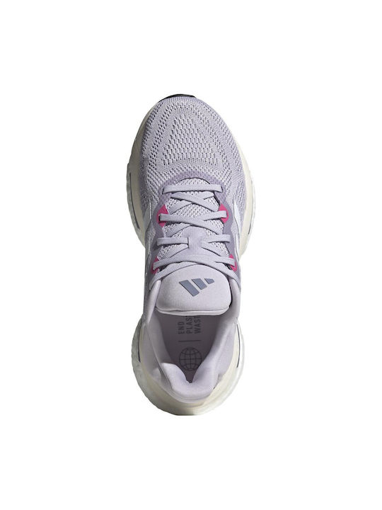 Solarglide 6 Damen Sportschuhe Laufen Silver Dawn / Cloud White / Pulse Magenta