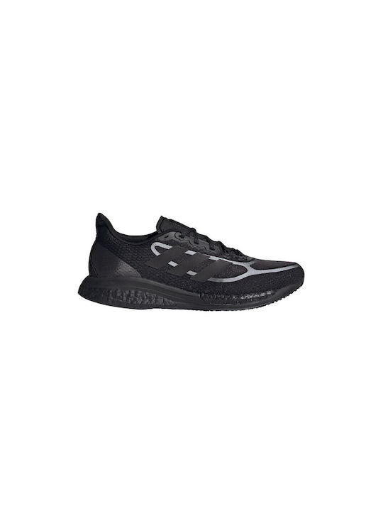 Supernova + Herren Sportschuhe Laufen Core Black / Iron Metallic