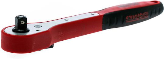 Teng Tools Ratschen 45 Zähne mit Vierkant 1/4" Länge 15cm.
