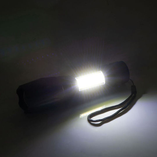 Rechargeable LED Flashlight 3 Modes Y13.5xø3.4cm