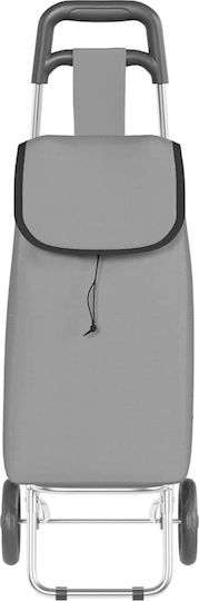 Shopping Trolley Gray 92x92x92cm