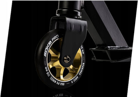 Soke Kinderroller Klappbar Pro 2-Rad Schwarz
