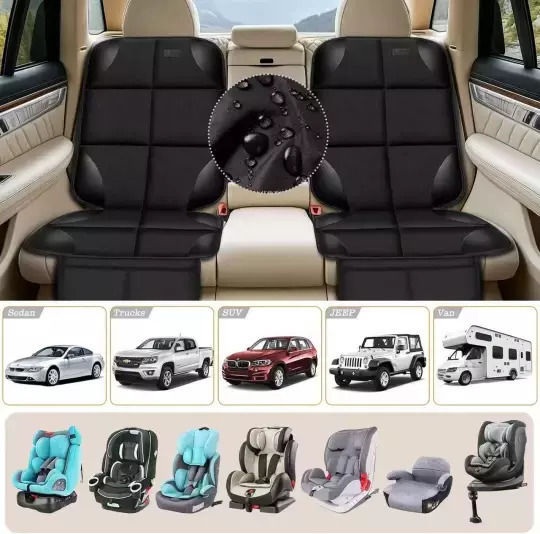 Tech-Protect Car Seat Protector Black