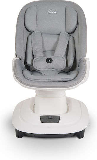 Cangaroo Electric Relax pentru Bebeluși Leagăn Hera cu Muzică Gri deschis