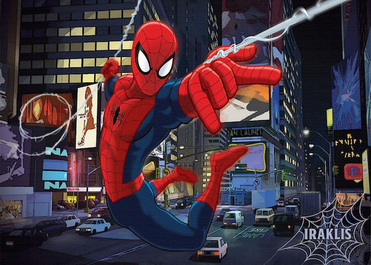 Kids Wall Art Spiderman 70x50cm No Frame