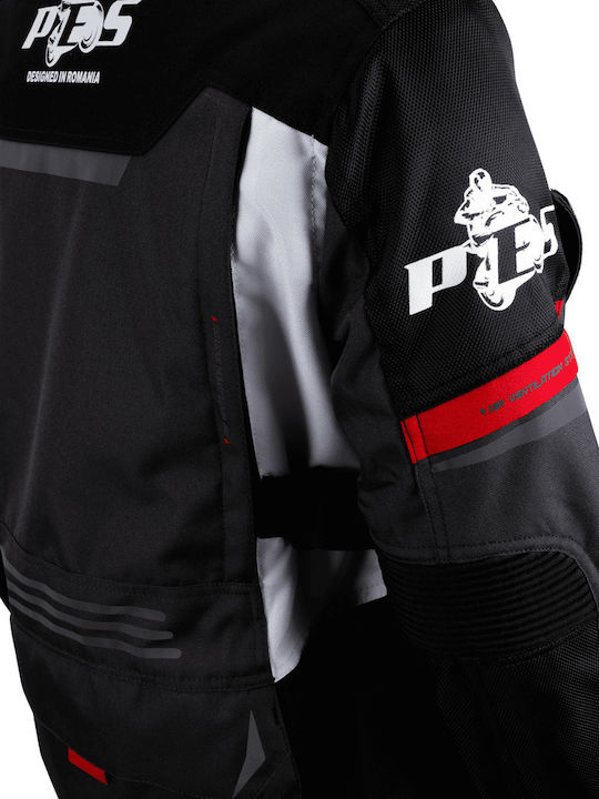 Lady Winter Damen Motorradjacke Wasserdicht Schwarz