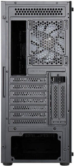 Aerocool Beam V2 Gaming Midi-Turm Computergehäuse mit Seitenfenster und RGB-Beleuchtung Schwarz