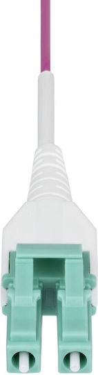 StarTech Καλώδιο Οπτικής Ίνας LC-LC 2m Μωβ