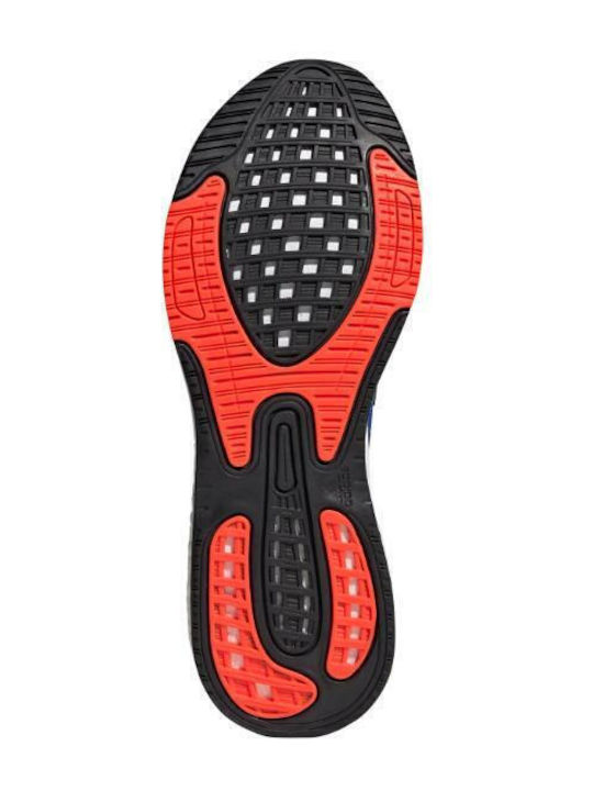 Supernova Sport Shoes Running Football Blue / Silver Metallic / Solar Red