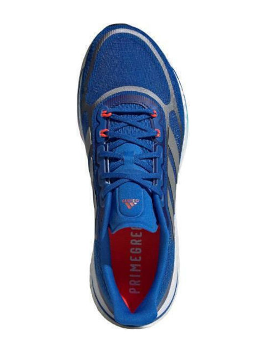 Supernova Sport Shoes Running Football Blue / Silver Metallic / Solar Red