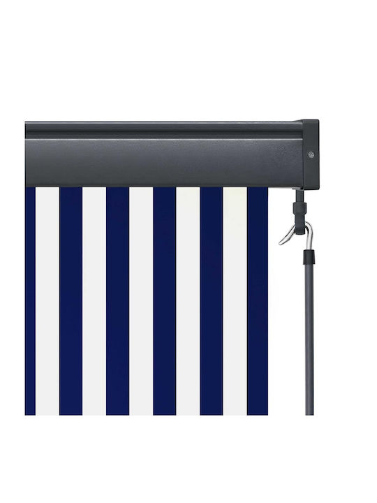 vidaXL Rollos Partieller Blackout Blau P180xH250cm 362081