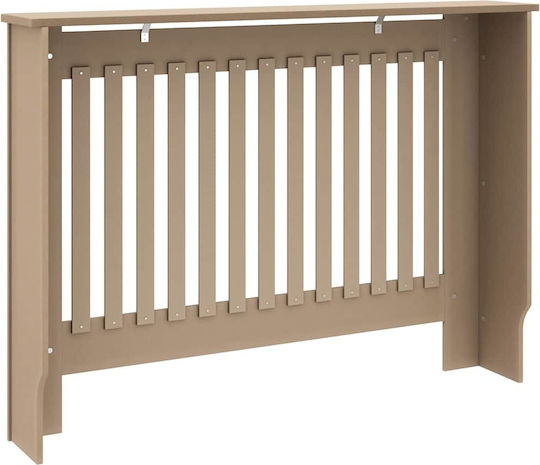 Vidaxl Καπάκι Καλοριφέρ 2 Pcs Καφέ 112 X 19 X 81.5 Cm